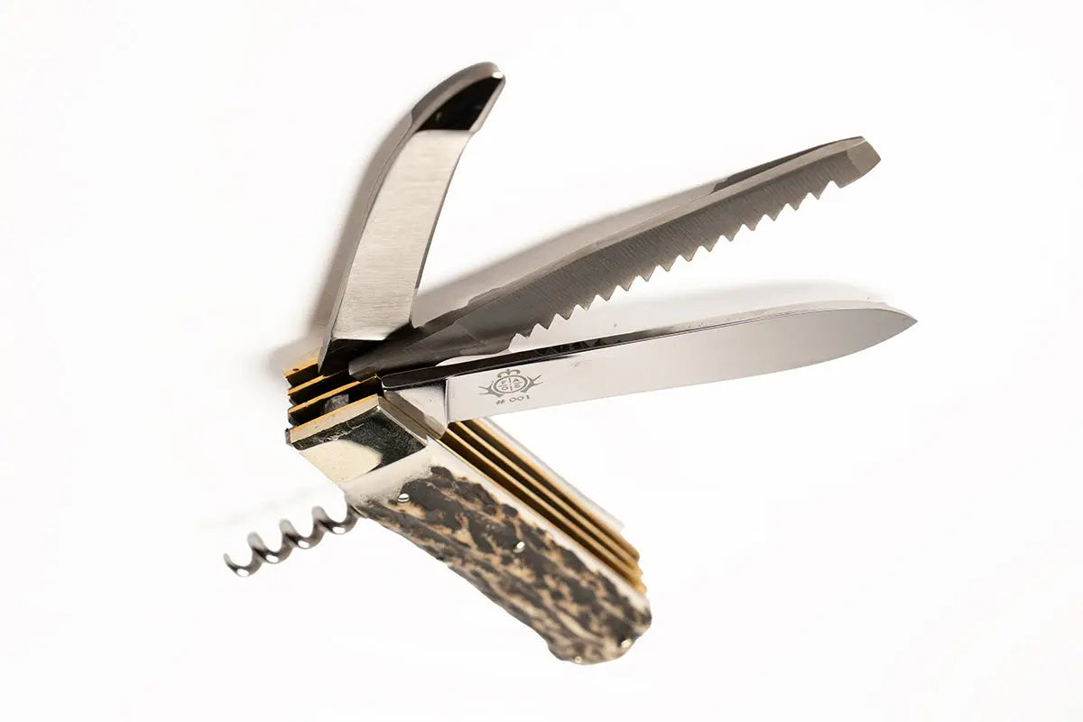 PUMA 4-Piece Hunting Pocket Knife FAOS Edition “Roe Deer”