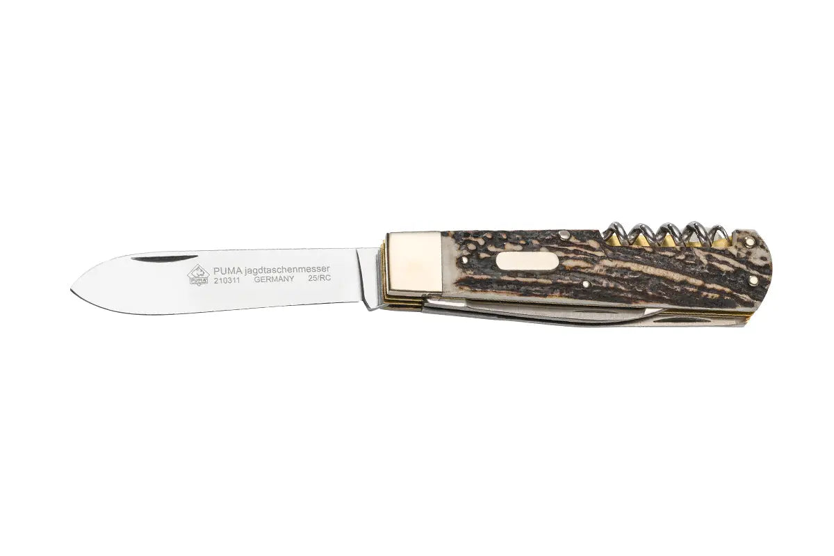 PUMA 4-Piece Hunting Pocket Knife FAOS Edition “Roe Deer”